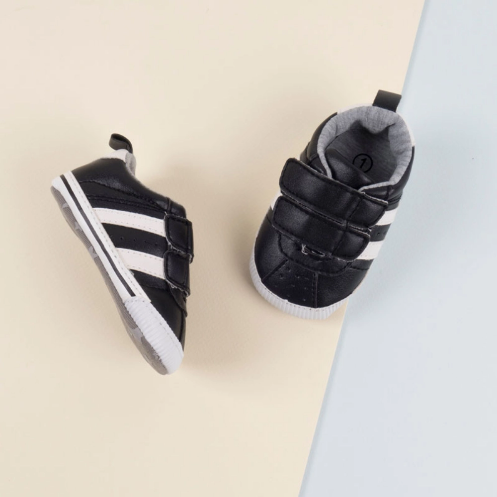 Black Stripes Shoes For Baby eid ramadhan boys men kuwait