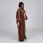 Picture of Chocolate Brown Soft Teddy Furwa For Women