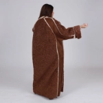 Picture of Chocolate Brown Soft Teddy Furwa For Women