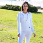 صورة Not So Basic White Compression Jacket