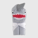 Picture of Grey Shark Towel For Kids Model 90 (With Name Embroidery Option)