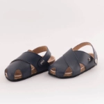 Picture of Navy Sandal Model F2052 For Boys