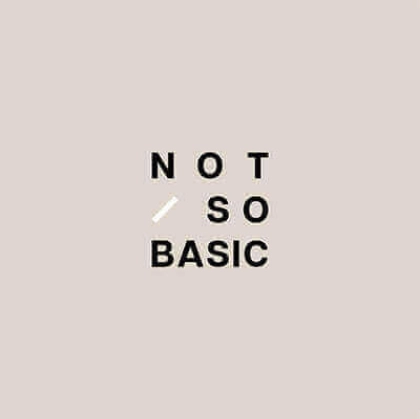 صورة للشركة الصانعة NOT SO BASIC