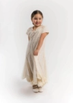 Picture of 23SS0TB497286 Beige Ramadan Daraa With Karoosha Bottom For Girls