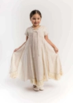 Picture of 23SS0TB497286 Beige Ramadan Daraa With Karoosha Bottom For Girls