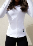 صورة Not So Basic White Compression Jacket