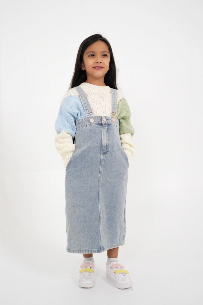 صورة Tiya SKIRT Denim For Girls SK040