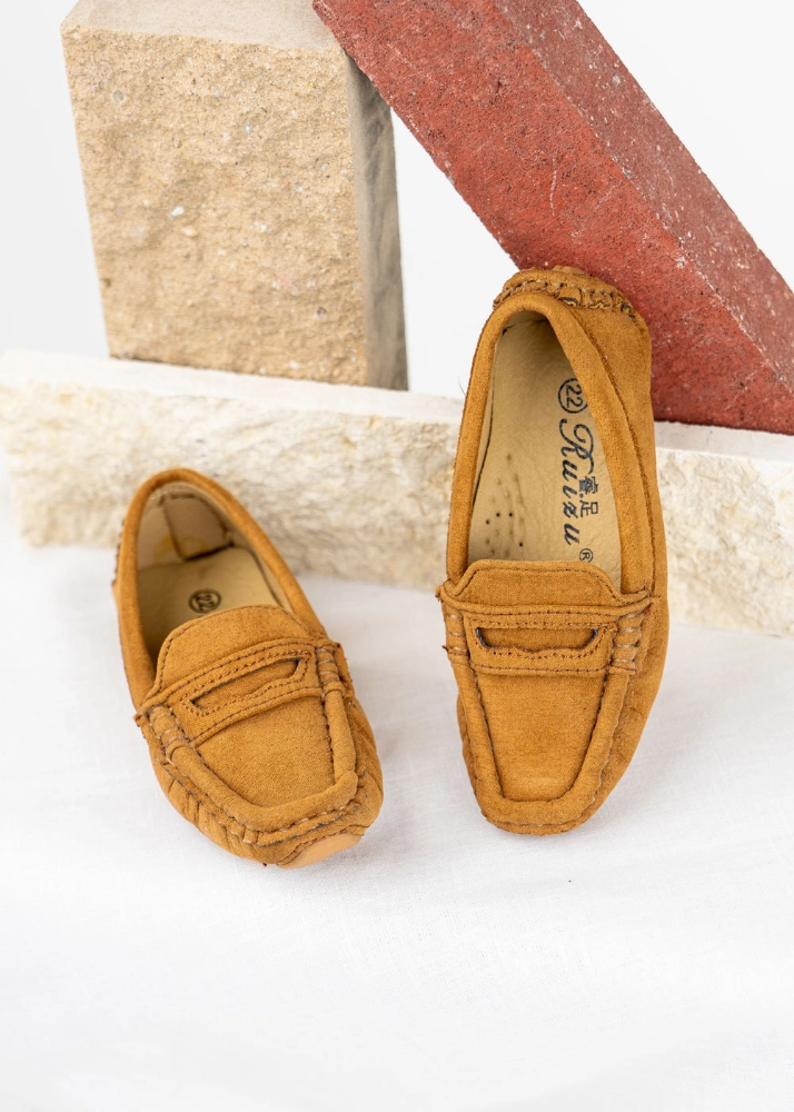 Picture of Brown Suede Shoes For Boys