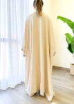 Picture of Nova Ramadan Kaftan Linen Beige