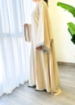 Picture of Nova Ramadan Kaftan Linen Beige