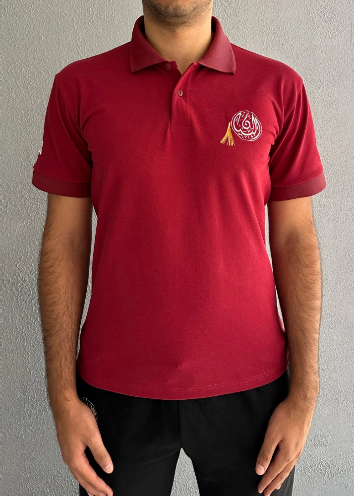 صورة BBS Senior Male Red PE Polo T-Shirt