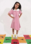 Picture of Pink Elementary School Dress For Girls BTS3 (With Name Embroidery Option)