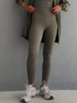 صورة Not So Basic Olive Green Leggings