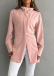 صورة 7473 Not So Basic Pink Long Jacket For Women