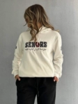 صورة BBS Senior White Hoodie For Women