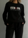 صورة BBS Senior Black Sweater For Women